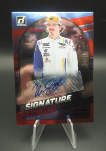 BRENNAN POOLE *Autograph /25* 2022 Donruss Racing- Signature Series RED #SS-BP