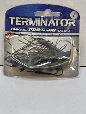 Terminator Pro Jig 1 oz. Green Pumpkin PJ176 NEW Fishing Jig Stainless Strong - Image 1 of 3