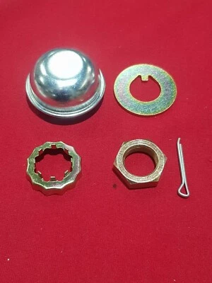 FORD FALCON XA XB XC  STUB AXLE GREASE CAP, HUB NUT WASHER & RETAINER KIT  - image 1 of 3