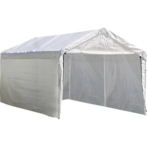 Shelterlogic Canopy Sidewalls/Doors Kit Uv-Resistant Fabric 10 Ft. W X 20 Ft. D - Picture 1 of 12