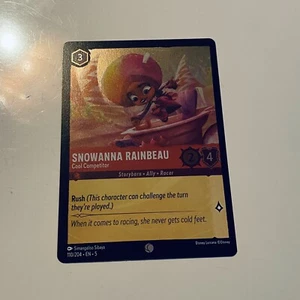 Snowanna Rainbeau - 110/204 - Shimmering Skies - Foil - Lorcana Trading Card - Picture 1 of 2