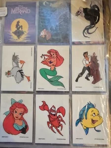 Trading Cards - Little Mermaid, Sticker, Stand, Colour Common Sets in Sleeves - Picture 1 of 1