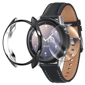 Heavy-Duty Soft Screen Protector & PC Cove Case for Samsung Galaxy Watch 3 45mm - Picture 1 of 1