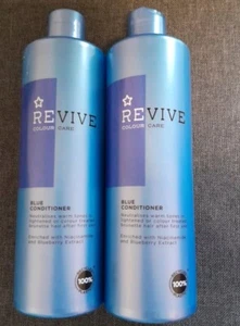 2xRevive Colour Care Blue Conditioner 400 Ml Each - Picture 1 of 2