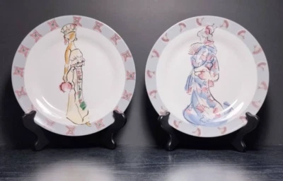 4件WMG陶瓷装饰壁挂板 — 第 1/4 张图片