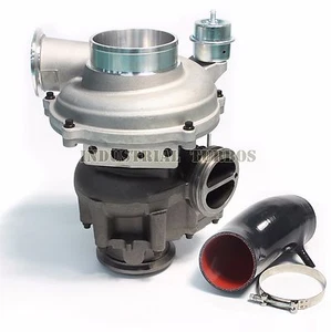 ▄▀▄▀FORD Powerstroke 7.3 GTP38 Turbo 66/88mm 4" Intake Pipe Anti Surge Housing - Bild 1 von 11