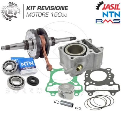 JASIL - NTN - EVOK KIT CILINDRO PISTONE ALBERO MOTORE + CUSCINETTI HONDA SH 150 I 2005/2008