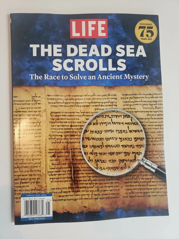 Life Magazine - The Dead Sea Scrolls An Ancient Mystery Discovered 75 Yrs Ago - 4/8/22