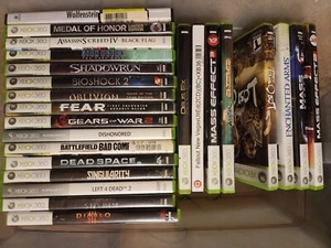 🔥 Xbox 360 GAMES - Tested - ✩PICK & CHOOSE!✩ Low Prices! - Picture 1 of 84