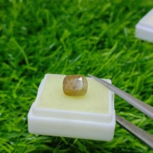 4,1 Karat Fussionsschliff zweifarbig schöner natürlicher Sphen Edelstein - Bild 1 von 4