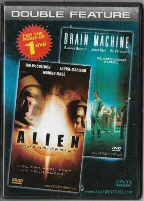Alien Contamination/Brain Machine (DVD DOUBLE FEATURE) Horror *Buy 2 get1 FREE - Image 1 of 3
