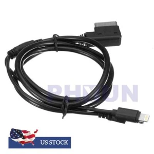 Music AUX Interface MMI Cord Cable 8-Pin Charging For IPOD IPHONE Mercedes-Benz - Picture 1 of 8