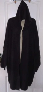 NEW Womens🦋BONPRIX🦋olive pockets hooded longline knit cardigan size 28/30 - Picture 1 of 4