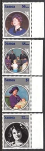 SAMOA 1985 REINA ISABEL LA REINA MADRE REALEZA - Imagen 1 de 1