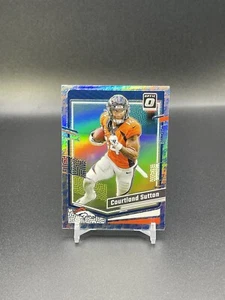 Courtland Sutton 2023 Panini Donruss Optic Broncos 53 Rocket Emoji Case Hit SSP - Picture 1 of 2