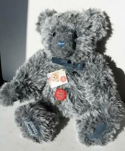 Hermann Teddy Bear Frosty Blue Tipped Mohair Fully Jointed GREAT GROWLER CUTE -- - Imagen 1 de 1