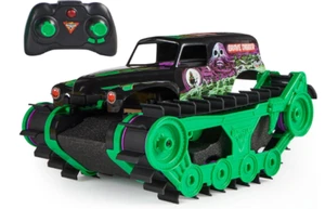 Monster Jam Official Grave Digger Trax AllTerrain Remote Control Outdoor Vehicle - Picture 1 of 3