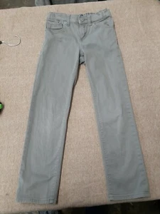 Old Navy Boys Karate Gray adjustable waist Jeans 8 Regular - Picture 1 of 7