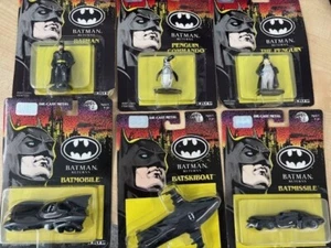 BATMAN "VINTAGE" DIE CAST METAL SET OF 6 - NEW IN BOXES - Picture 1 of 7