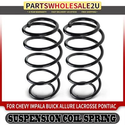 2x Muelles helicoidales delanteros para Chevy Impala Buick Regal LaCrosse Pontiac Grand Prix Foto 1 de 4