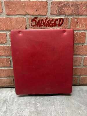 91-99 Dodge Stealth Mitsubishi 3000GT Panel de asiento trasero delantero cuero rojo $ Foto 1 de 4