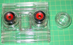 Vintage Sengbusch No.56 Glass Ink Wells & No.321 Pen Desk Organizer Art Deco Lot - Bild 1 von 19