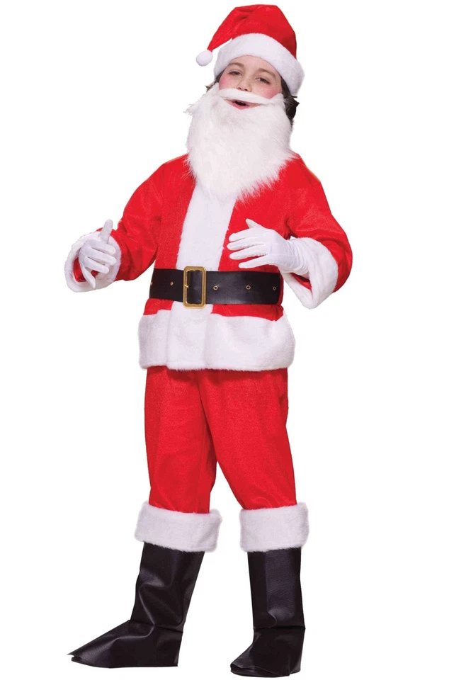 Forum Novelties Deluxe Lil Santa Boy Child Costume