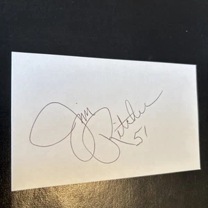 Jim Ritcher (NC State - CFBHOF) ‘80 Buffalo Bills, Bills Wall Of Fame, 218 Games - Picture 1 of 1