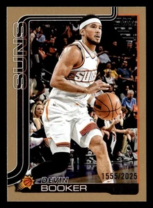 2025-26 Topps #156 Devin Booker Gold #/2025 - Imagen 1 de 2