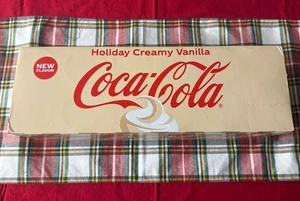 Coca-Cola Holiday Creamy Vanilla 12 Pack Cans, 12 fl oz In Hand Ready to Ship - Picture 1 of 2
