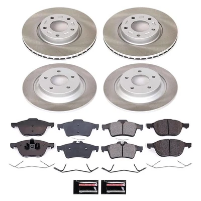 PowerStop SC5804 Disc Brake Kit For Mazda 5 2008-2015 Front Rear - Image 1 of 4