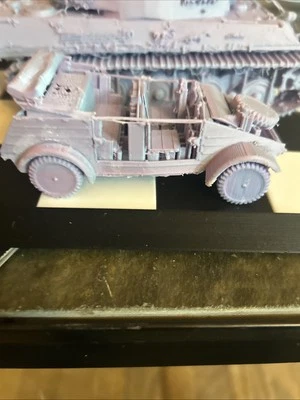 WW2 German Kubelwagen-1 1:35” Scale-4 1/2” Long -Made Out Of Printed Plastic. - Image 1 of 4