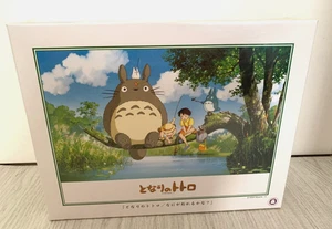 ENSKY 500Piece Puzzle Totoro ♡ My Neighbor Totoro Fishing on Tree Ghibli Japan - Picture 1 of 11