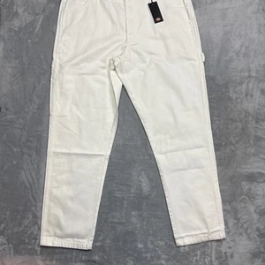 Dickies Hose Herren 36x32 weiß Canvas Zimmermann Maler Relaxed Fit Workwear  - Bild 1 von 8