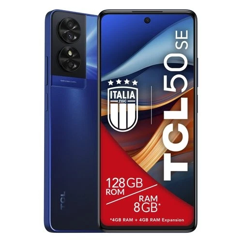Tcl Smartphone 6,78" 50 SE 4G Lte Midnight blue ( 128GB Ram 4GB 5010mAh ) T611B - Immagine 1 di 1