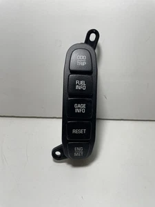 2000-2005 Buick LeSabre OEM Fuel Info / Gage Info / ODO / Reset Multi-Switch - Foto 1 di 4