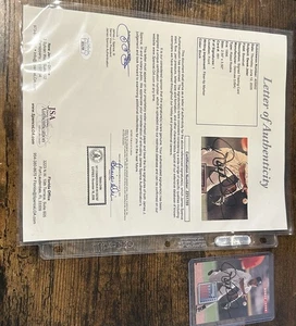 Derek Jeter HOF Signed 1996 Donruss #491 Yankees RC Rookie JSA AUTHENTIC AUTO - Picture 1 of 4