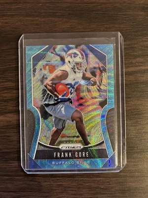2019 Panini Prizm - Frank Gore #8 Blue Wave Prizm /199 - Image 1 of 2