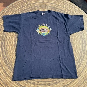 Camisa De Colección Años 90 311 Tres Eleven Círculo de Vida Transistor Álbum Banda XL AAA - Imagen 1 de 3