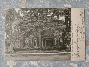 Antique Posted 1906 Governor Clinton's House Poughkeepsie NY New York Postcard - Picture 1 of 2