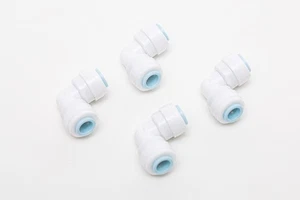 4 x Winkel Verbinder Kupplung 1/4" für Wasserfilter - Bild 1 von 1