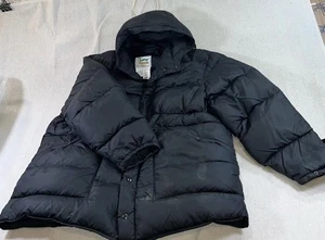 Duxbak Men’s Puffer Jacket X-large Black Hoodie - Picture 1 of 16