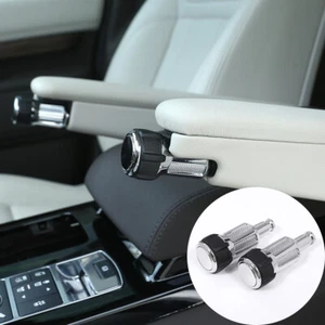 Pair Seat Console Armrest Box Adjust Knob Replace For Range Rover Vogue 2013-19 - Picture 1 of 12