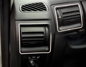 Telaio cromato D per vano ventilazione esterno/Opel Astra G - acciaio inox lucido - Foto 1 di 3