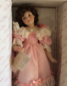 1989 "First Party" Porcelain Doll in Box by Maud Humphrey Bogart