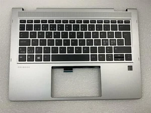 HP Probook x360 435 G7 M03448-DH1 Palmrest Danés Finlandés Noruego Teclado Nuevo - Picture 1 of 7