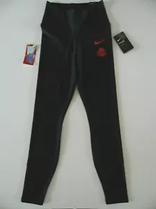 AR8127-010 Women's Nike Ohio State Sculpt Victory Tight Fit High Rise 8/8 Pant S - Picture 1 of 11