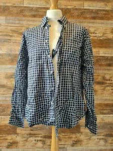 Camisa McGregor New York Azul Cuadros Para Hombre Manga Larga Abotonada XXXLarge - Imagen 1 de 11