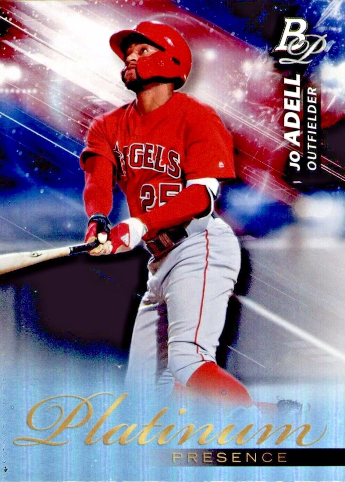2018 Bowman Platinum Jo Adell Platinum Presence #PP-2 - Los Angeles Angels  - Image 1 of 1