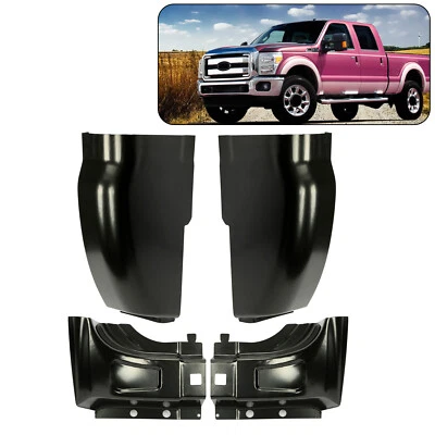 4PCS For 1999-2017 Ford F250 F350 Super Duty Super Cab Corners with extension - Image 1 of 4
